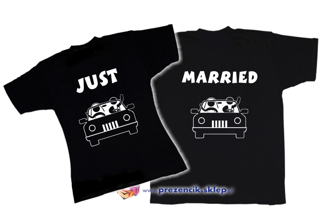 2 in 1 zestaw koszulek dla nowożeńców "Game Over"