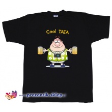 koszulka Cool Tata -tourist - prezent dla taty