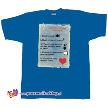 Koszulka dla chłopaka - Instrukcja obsługi