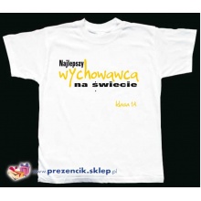 Koszulka dla nauczyciela - Najlepszy Wychowawca na świecie