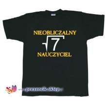 Koszulka dla nauczyciela - Nieobliczalny Nauczyciel