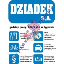 Koszulka  Firma " DZIADEK S.A."