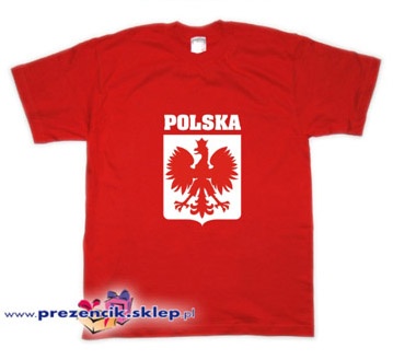 Koszulka kibica - POLSKA i HERB