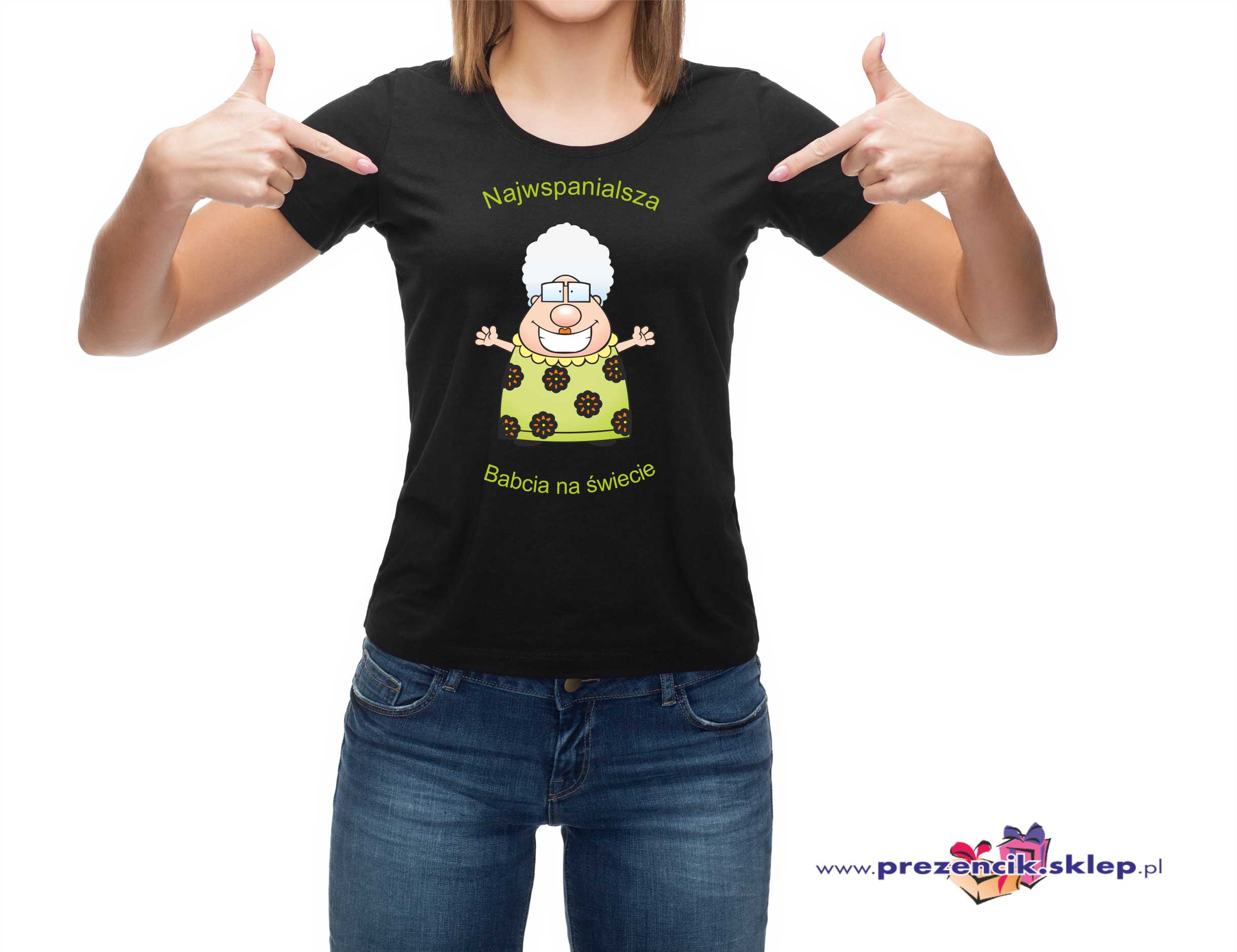 Koszulka  Najwspanialsza Babcia na świecie - super prezent dla babci