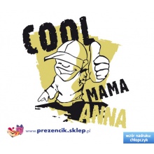 Koszulka - pełnokolorowa cool mama 2