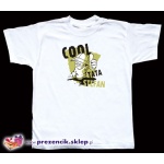 Pełnokolorowa koszulka z napisem „Cool tata"