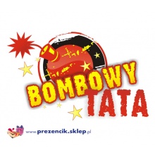 Koszulka - pełnokolorowy, bombowy tata