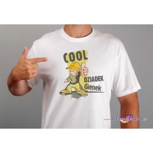 Koszulka - pełnokolorowa cool dziadek