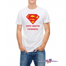 Koszulka  SUPER BOHATER - na dzień taty